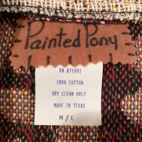 Painted Pony Made in Texas Sz M/L Animals Zebra - Picture 10 of 12